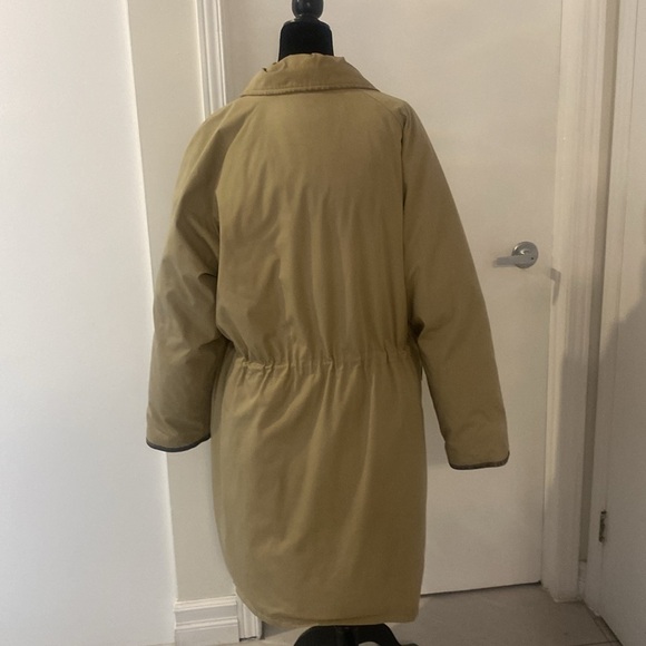 DUCK DOWN Vintage SEARS 1970’s/1980’s Long Tan Men’s Coat Size Large 42/44 - Picture 10 of 17